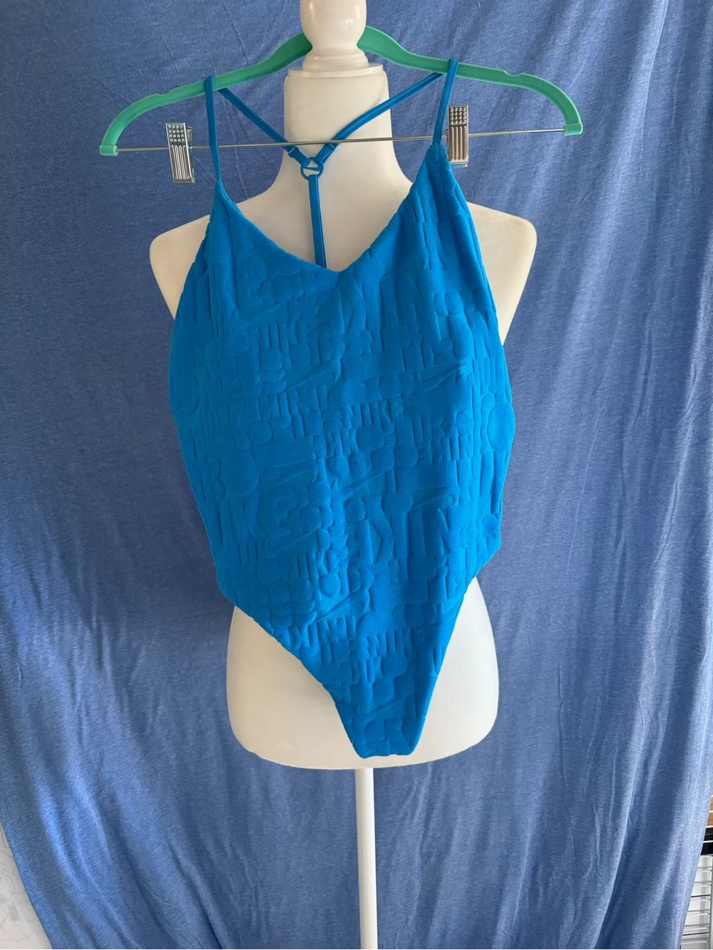 Nike Blue One-Piece Swimsuit